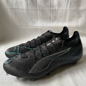 Puma ULTRA 5 Pro FG AG Blue Black Soccer Cleats Men's Size 9 108161-02